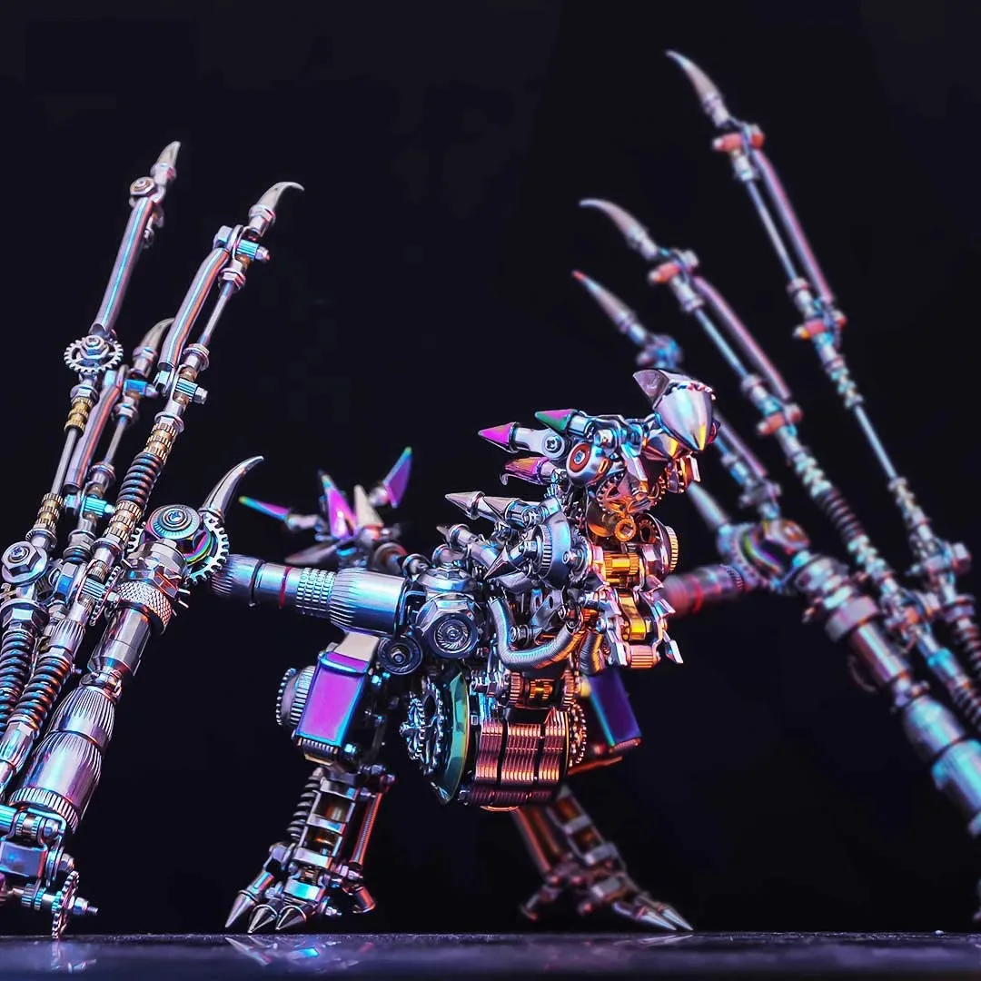 Model Kit Wukong - نموذج تجميع معدني ثلاثي الأبعاد على