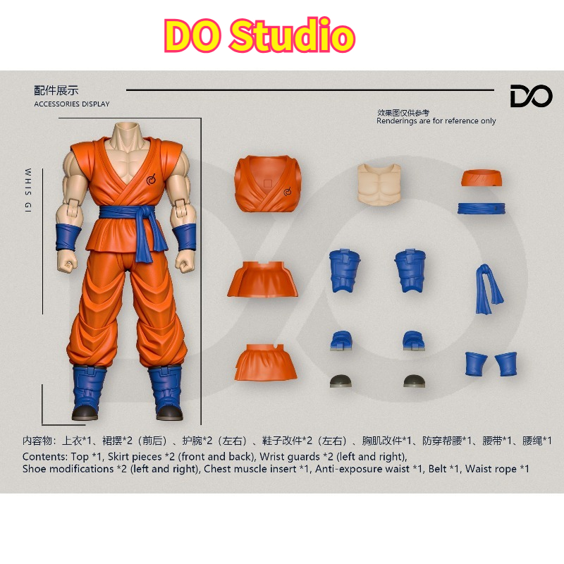 مجموعة ملحقات تعديل DO Studio  - مراجعة Model Kit Wukong وسعره