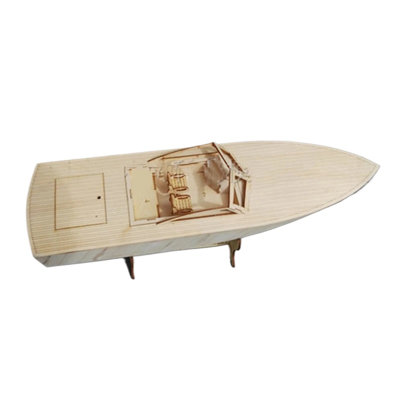 طقم قارب خشبي يدوي الصنع للتحك - مراجعة Model Kit Yacht وسعره