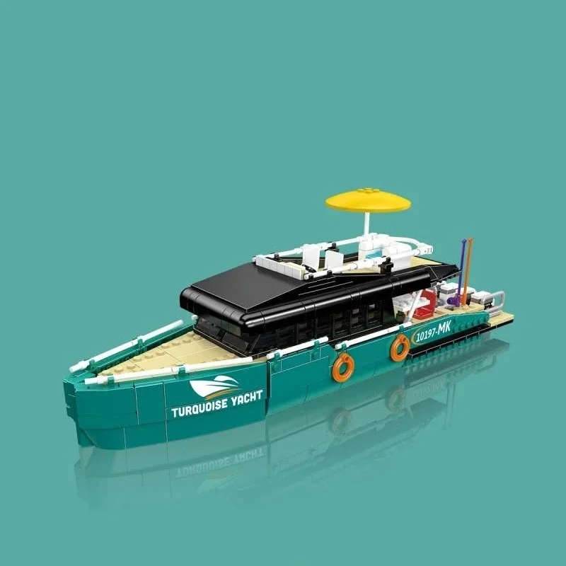 مجموعة مكعبات بناء يخوت فاخرة  - مراجعة Model Kit Yacht وسعره