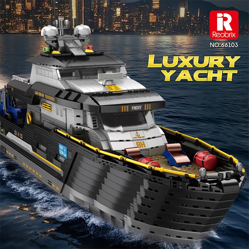 متوفر MOC فكرة فاخرة يخوت اللب - مراجعة Model Kit Yacht وسعره