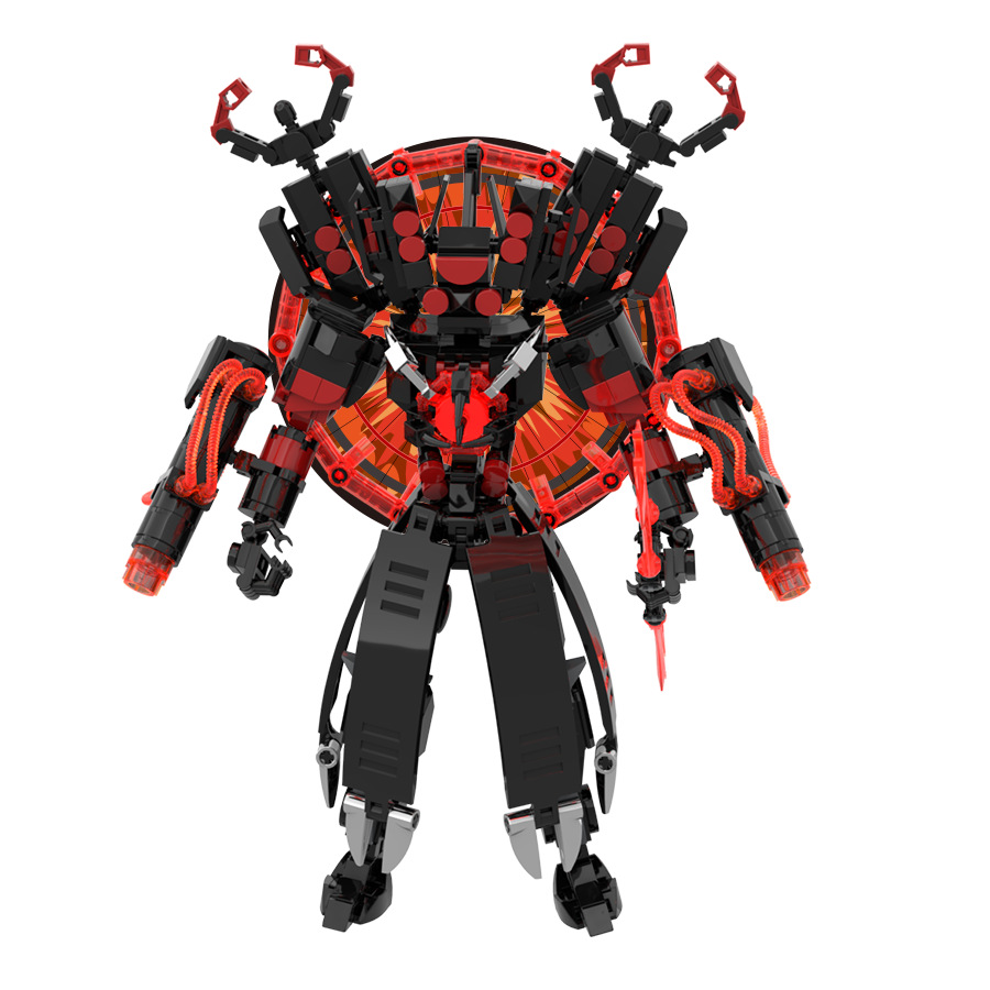 658 قطعة/مجموعة مكعبات بناء سل - مراجعة Model Kit Wukong وسعره
