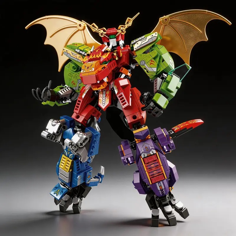 مجموعة مكعبات بناء صغيرة على ش - مراجعة Model Kit Wukong وسعره